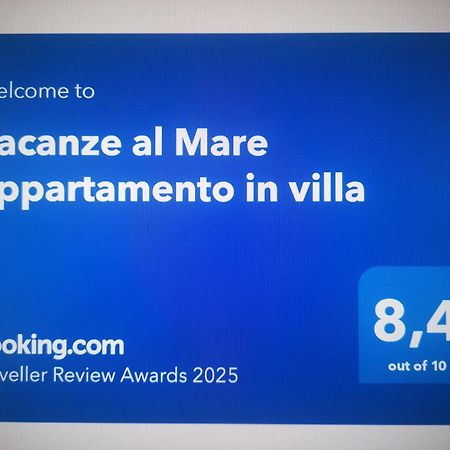 Vacanze Al Mare Appartamento In Villa Torino di Sangro Extérieur photo